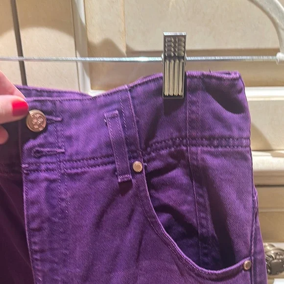 Gently Worn Purple Ulla Johnson Jwans 28 - Picture 3 of 5